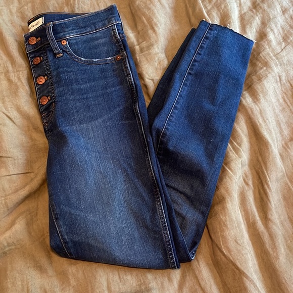 NWOT Madewell 10” High-Rise Skinny Jean Size 27 - Picture 2 of 5